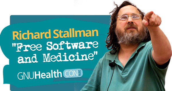 Richard Stallman - GNU Health Con 2016
