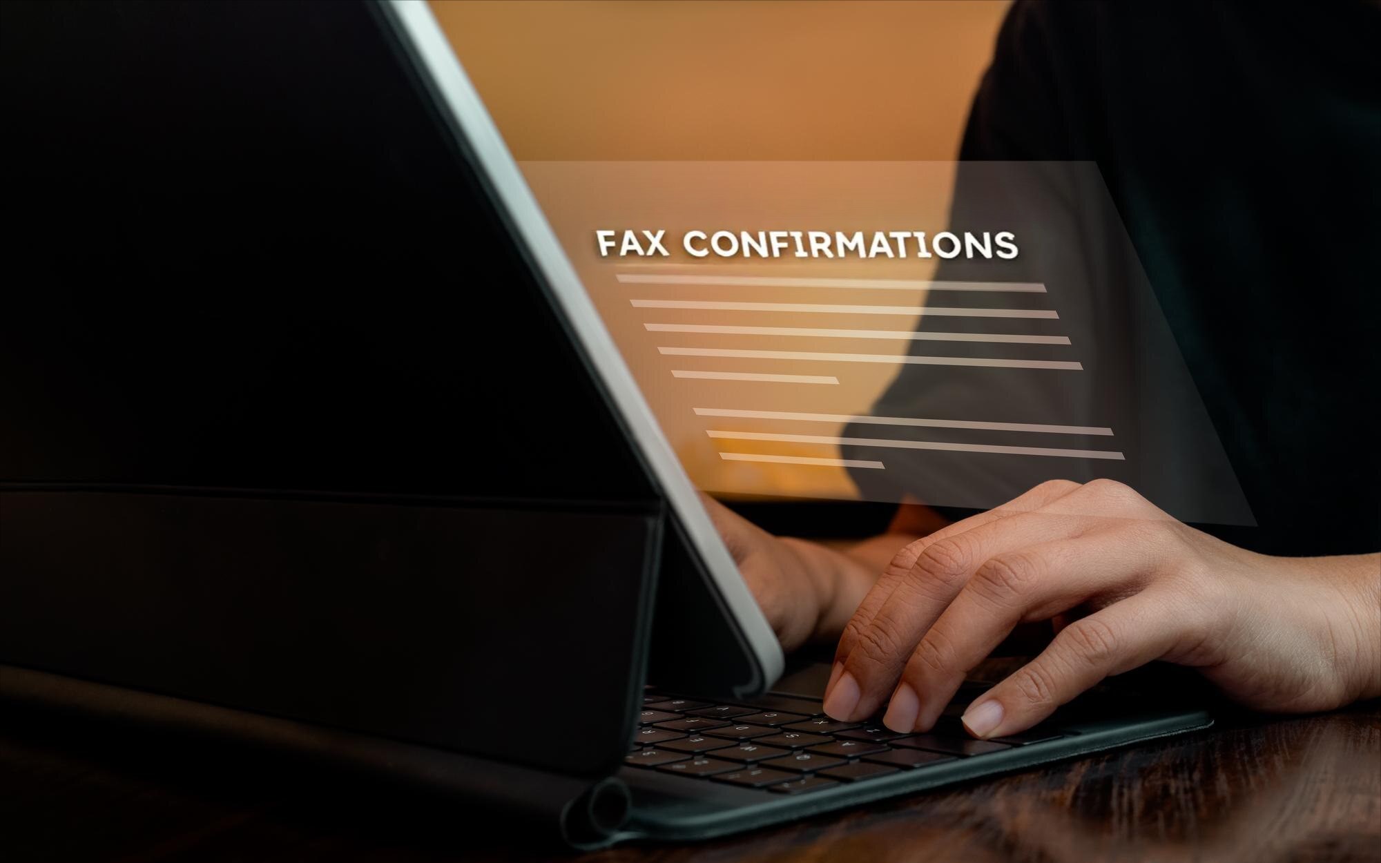 Why some people still prefer fax confirmations
